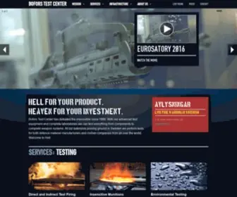 Testcenter.se(Bofors Test Center) Screenshot