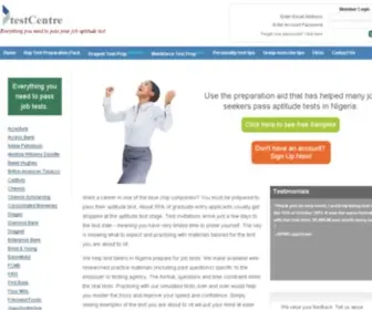 Testcentre.com.ng(Aptitude Test) Screenshot