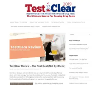 Testclear2019.com(Testclear 2019) Screenshot