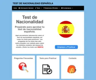 Testdenacionalidad.net(Test) Screenshot