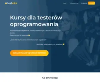 Testelka.pl(Testy aplikacji webowych) Screenshot