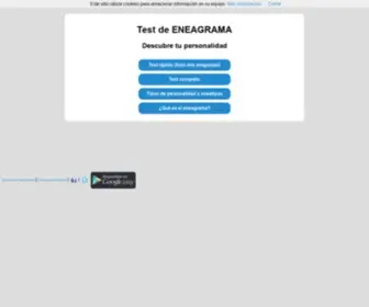 Testeneagrama.com(Test Eneagrama de la personalidad) Screenshot