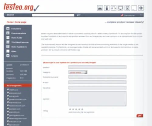 Testeo.nl(Testeo.org) Screenshot