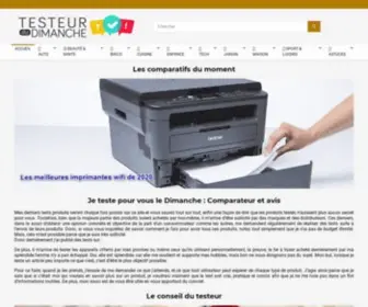 Testeur-DU-Dimanche.fr(Testeur du Dimanche) Screenshot