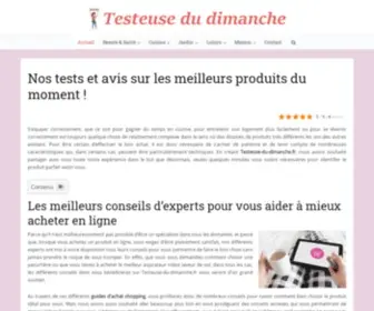 Testeuse-DU-Dimanche.fr(Tous les conseils pour prendre soin de votre enfant) Screenshot