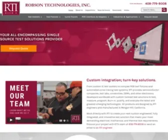Testfixtures.com(Robson Technologies Inc) Screenshot