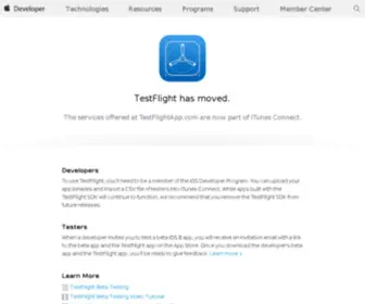 Testflightapp.com(Beta Testing On The Fly) Screenshot