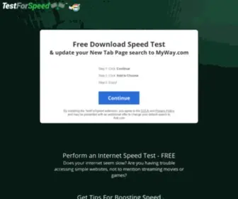 Testforspeed.com(Testforspeed) Screenshot
