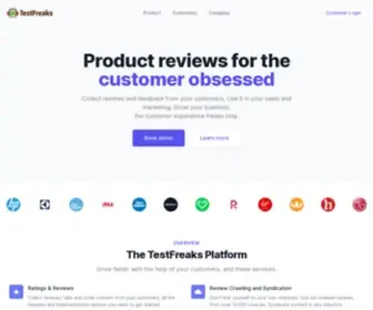 Testfreaks.com(Reviews and tests from the best sources) Screenshot