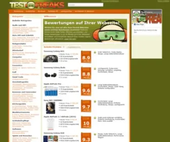 Testfreaks.de(Ratings & Reviews Platform) Screenshot