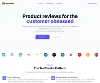 Testfreaks.fr(Ratings & Reviews Platform) Screenshot