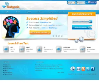 Testgenie.com(This domain) Screenshot