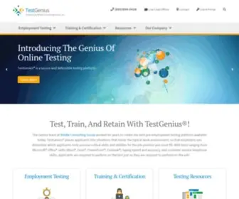 Testgenius.com(Online Pre) Screenshot