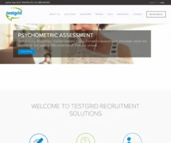 Testgrid.com(On demand digital assessments) Screenshot