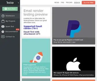 Testi.at(Email Testing Preview Tools) Screenshot