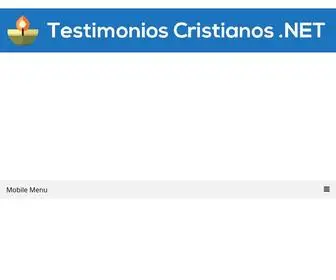 Testimonioscristianos.net(Haz crecer tu fe con Testimonios cristianos impactantes) Screenshot