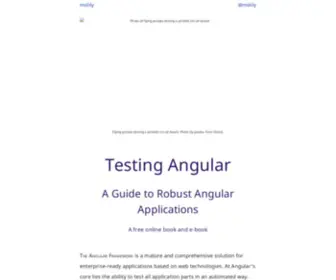 Testing-Angular.com(Testing angular) Screenshot