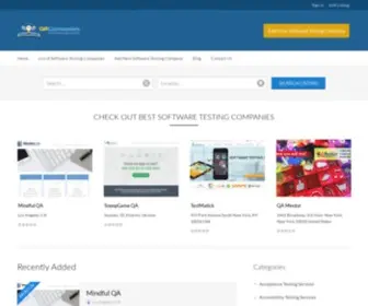 Testing-Companies.com(Software Testing Companies List) Screenshot