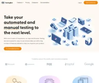 Testingbot.com(Cross Browser Testing and Mobile App Testing) Screenshot