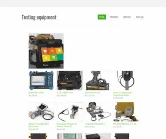 TestingequipmentStore.com(Featured Products) Screenshot