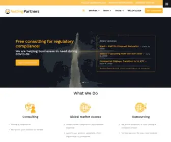 Testingpartners.com(Testing Partners) Screenshot