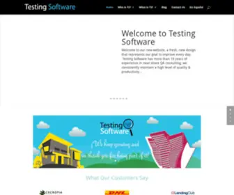 Testingsoft.com(Testing Software) Screenshot