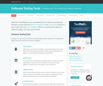 Testingtools.com(Software Testing Tools) Screenshot