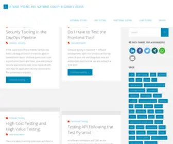 Testingtv.com(Software Testing Tutorials Videos & Tutorials) Screenshot