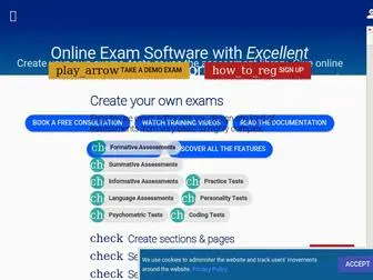 Testinvite.com(Your Reliable Online Exam and Assessment Software Solution) Screenshot