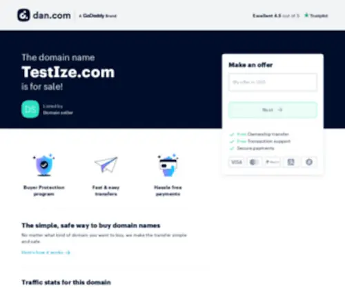 Testize.com(Testize) Screenshot