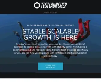 Testlauncher.com(Software Testing) Screenshot