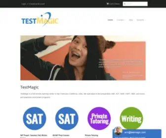 Testmagic.com(Writing Courses) Screenshot