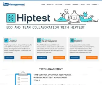 Testmanagement.com(Test Management Software from the specialists) Screenshot