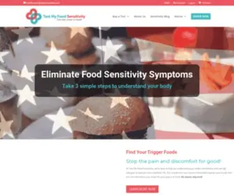 Testmyfoodsensitivity.com(Food Sensitivity Test) Screenshot