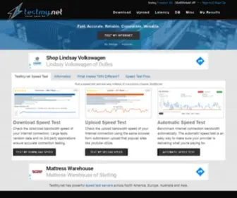 Testmy.net(Internet Speed Test) Screenshot