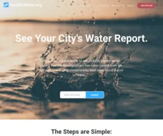 Testmywater.org(Free Drinking Water Quality Awareness Program) Screenshot