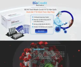 Testnhanhchinhhang.com(BIOCREDIT) Screenshot