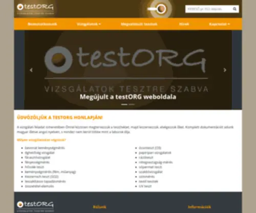 Testorg.eu(Testorg) Screenshot