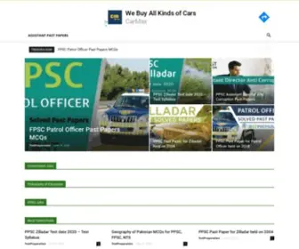 Testpreparation.pk(Pakistan's Best website for any types of test preparation) Screenshot