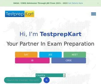 Testprepkart.com(NRIs Online Preparation Academy For SAT) Screenshot