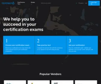 Testpreplab.com(100% Real Practice Tests Questions) Screenshot