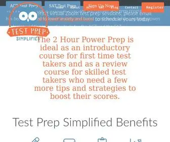 Testprepsimplified.com(Test Prep Simplified) Screenshot