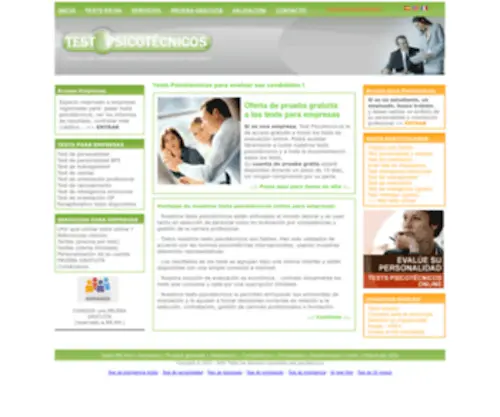 Testpsicotecnicos.org(TEST PSICOTECNICOS) Screenshot