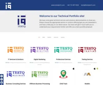 TestQdemo.com(TESTQ Technologies Ltd) Screenshot