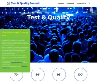 TestQualitysummit.com(Test & Quality Summit) Screenshot