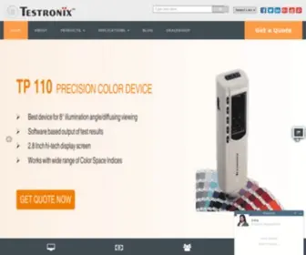 Testronixinstruments.com(Lab testing equipment supplier) Screenshot