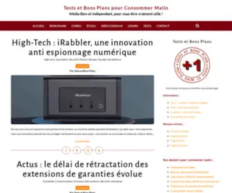 Tests-ET-Bons-Plans.fr(Le blog par des consommateurs pour les consommateurs) Screenshot