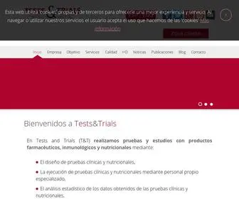 Testsandtrials.com(CRO Full Service) Screenshot