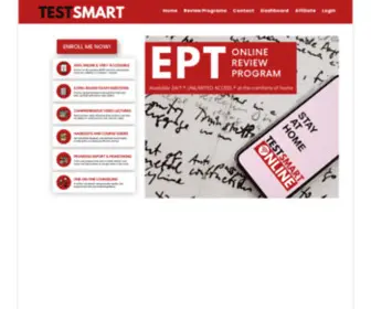 Testsmartonline.com(Testsmart Online) Screenshot