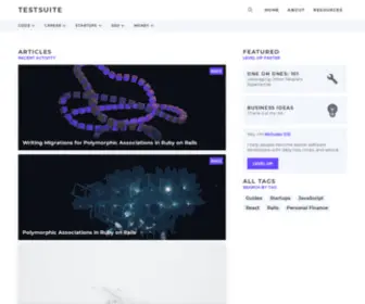 Testsuite.io(The Community for Developers) Screenshot